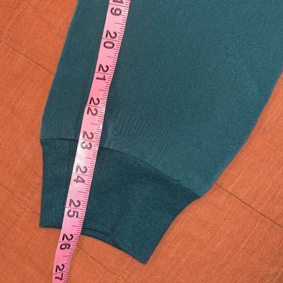 NWT Mandala Womens Caribbean Blue High Waist Jogger Scrub Pants XXS Petite - Picture 8 of 11